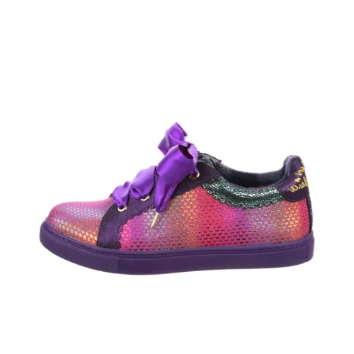 IRREGULAR CHOICE Wasabi Wanderer Slip-Resistant Low-Top Skateboard Shoes Women's Purple