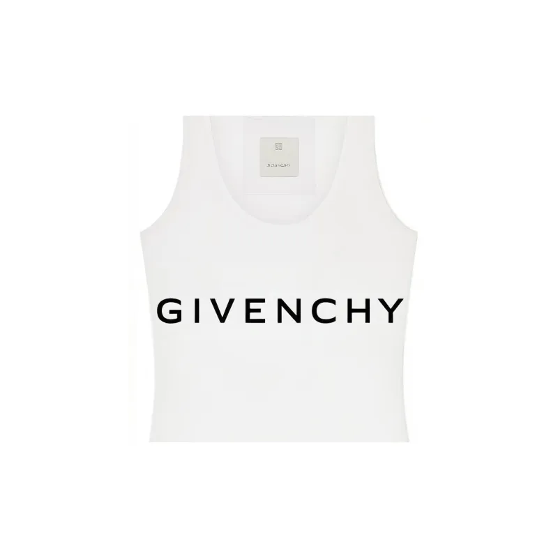Givenchy Logo Printed Crewneck Tank Top-5