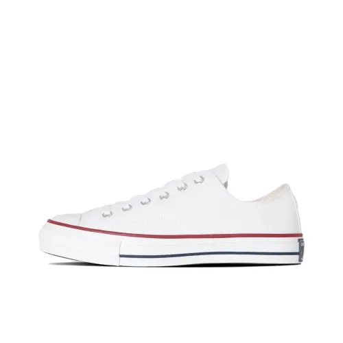 Converse Anti Slip Wear Resistant Low Top Canvas camo Unisex White