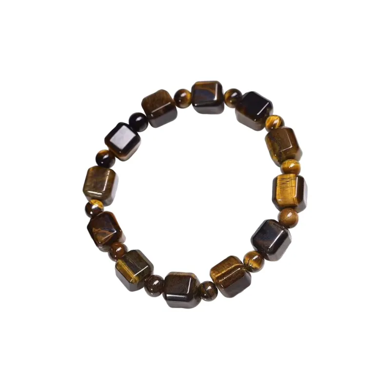 GIMK Tiger's Eye Stone Bracelets Unisex-0