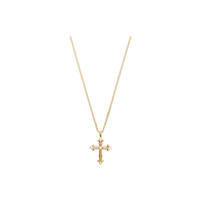 EMANUELE BICOCCHI Fleury Cross Pendant Necklace-0