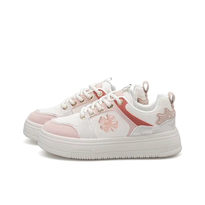 KATHRYN WILSON Anti Slip Wear Resistant Low Top Skateboard Shoes Women's-1