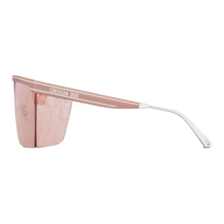DIOR Plate Frame Irregular Shape Sunglasses Women's-4