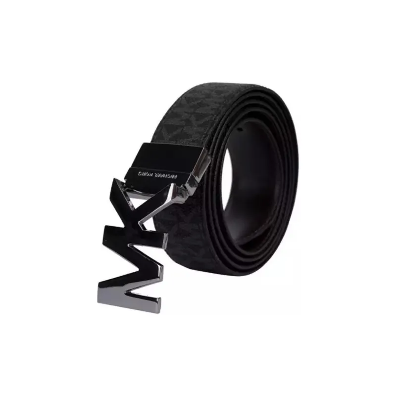 MICHAEL KORS Belt Men's Black Width 3.5cm-3