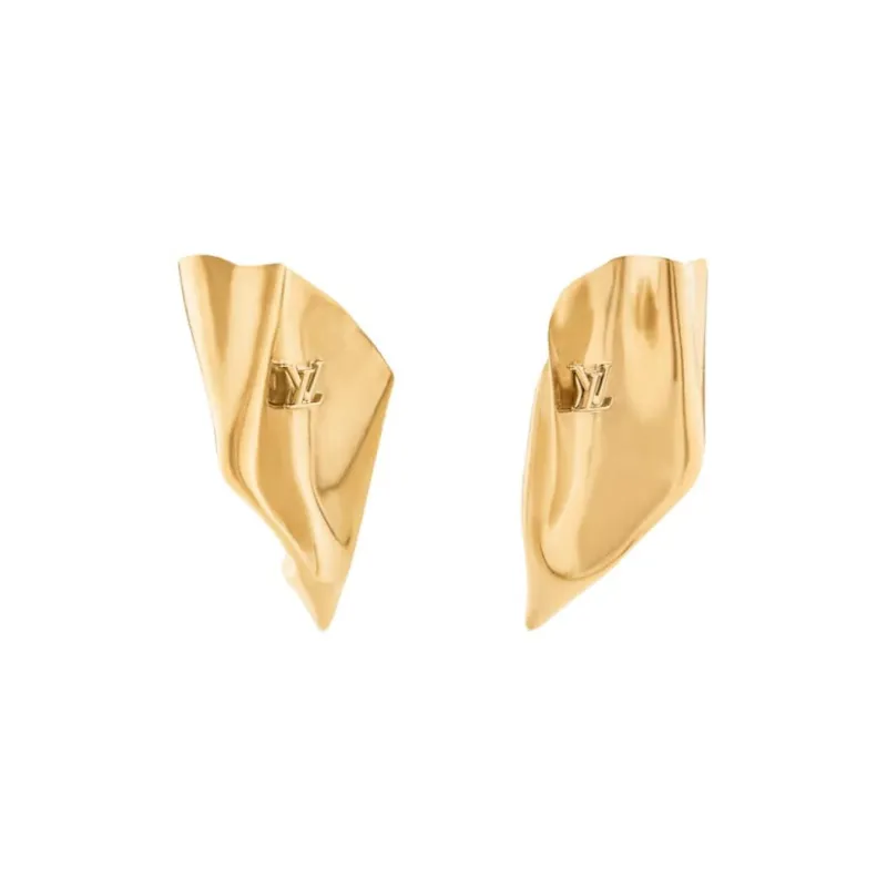 LOUIS VUITTON Lv Sculptural Earrings-1