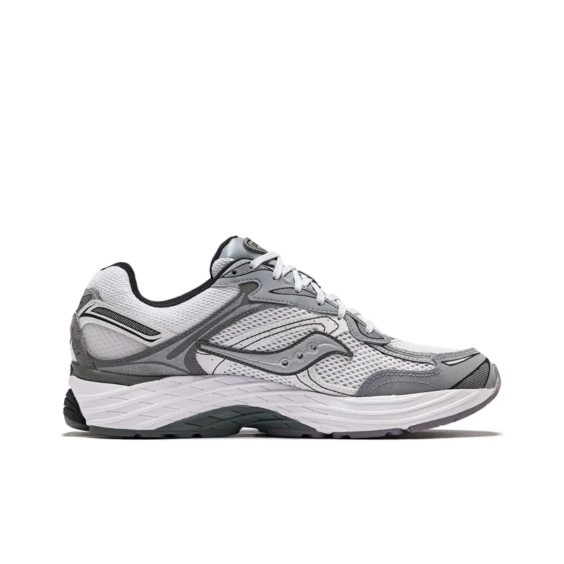 Saucony Low Top Running Shoes Unisex White Gray-1