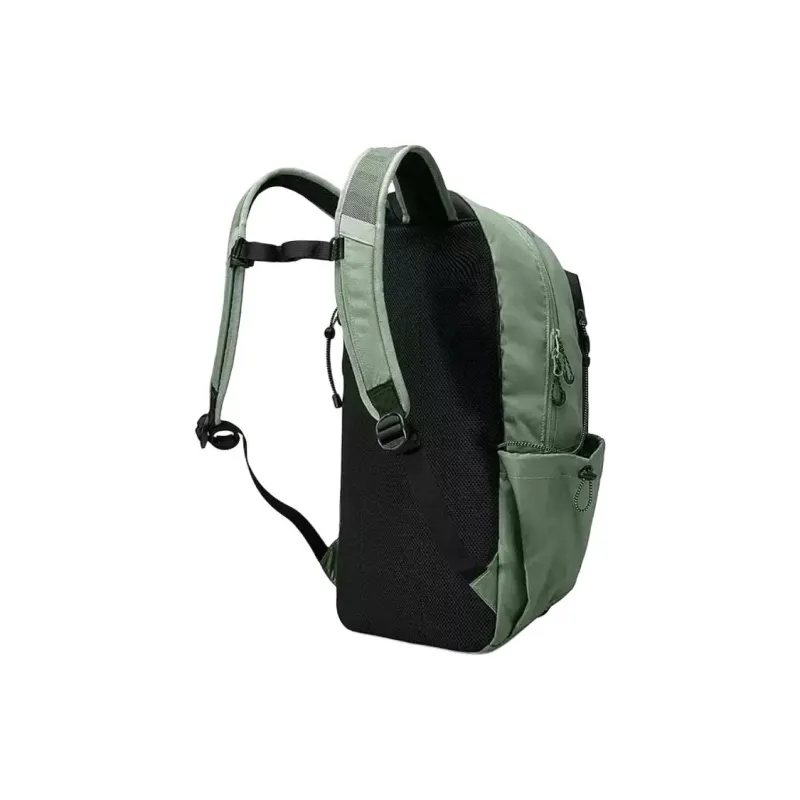 Skechers Fabric Backpack Regular Unisex Black & Orchid Green-2