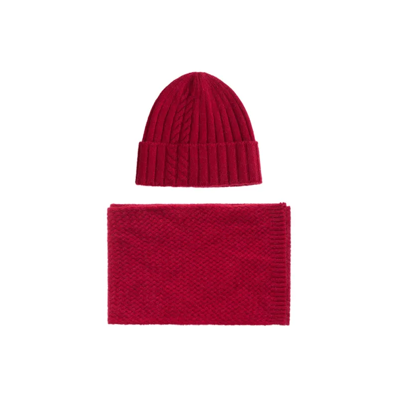 LOST PATTERN Cashmere Knit Scarves Unisex-2