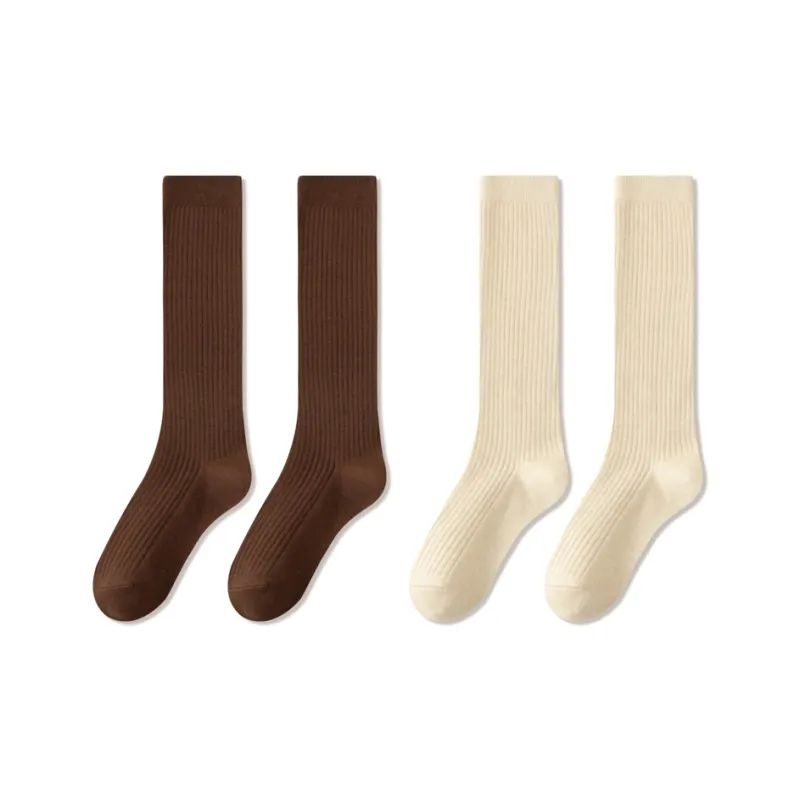 JIAZINI Knee High Socks Women's 2 Pack-6