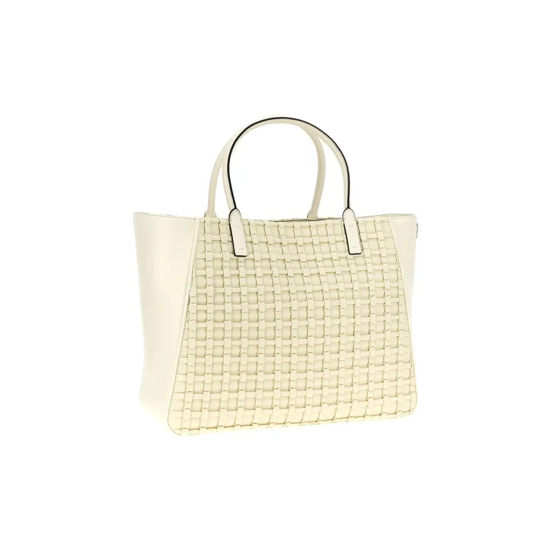 Valentino GARAVANI Lambskin Tote Bag Shopping Bag Handbag Women's White-1