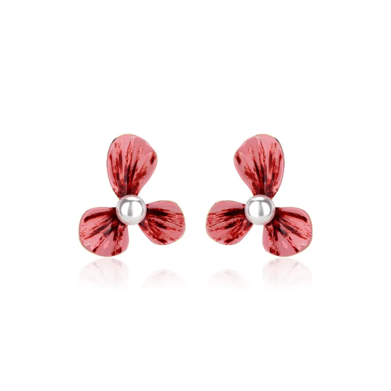 QLADY S925 Silver Stud Earrings Women's-0