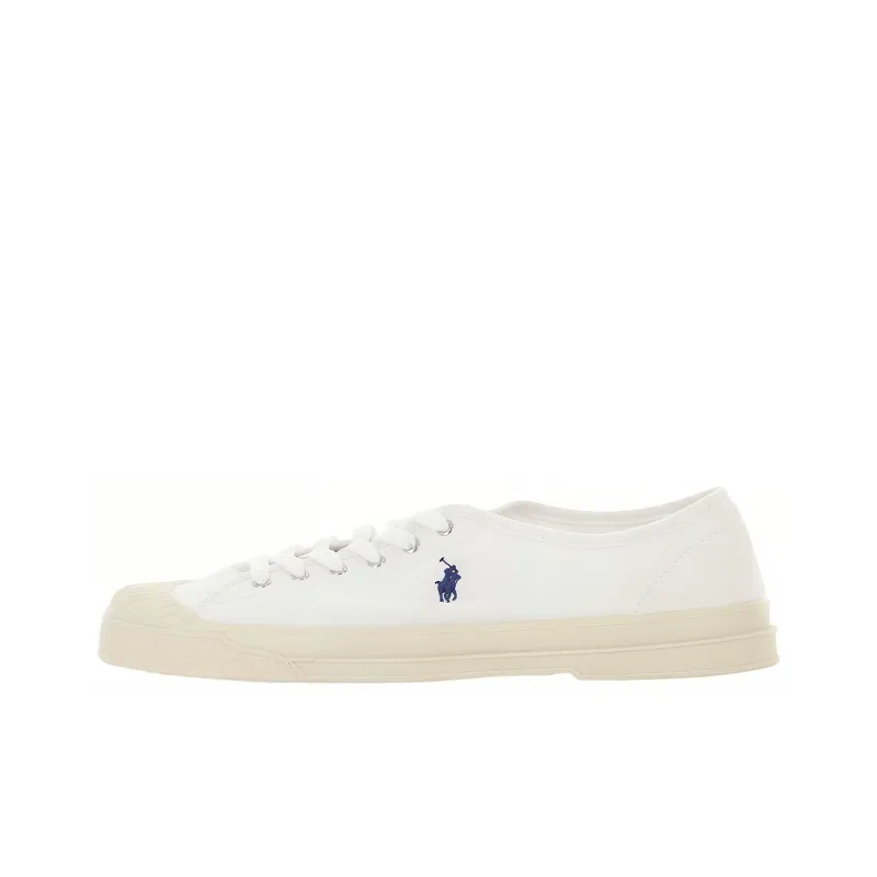 Polo Ralph Lauren Low-Top Stylish Skateboarding Shoes Men's White-0