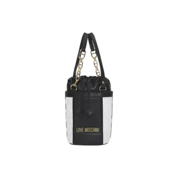 LOVE MOSCHINO Synthetic Leather Cell Phone Pouch One Shoulder Handbag Women's Ivory