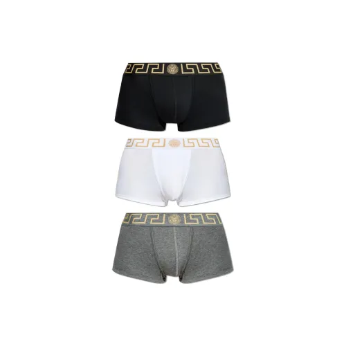 VERSACE COLLECTION Greca Border Three Pack Boxer Briefs