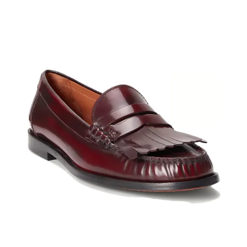 Polo Ralph Lauren Ashtyn Loafers 2cm Women's Red-2