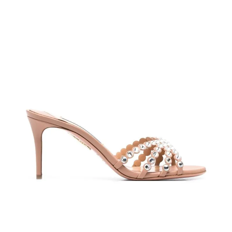 AQUAZZURA Tequila 75mm Mules-1