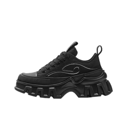 OGR Lull Collection 2.0 Low Top Canvas Shoes Unisex Black