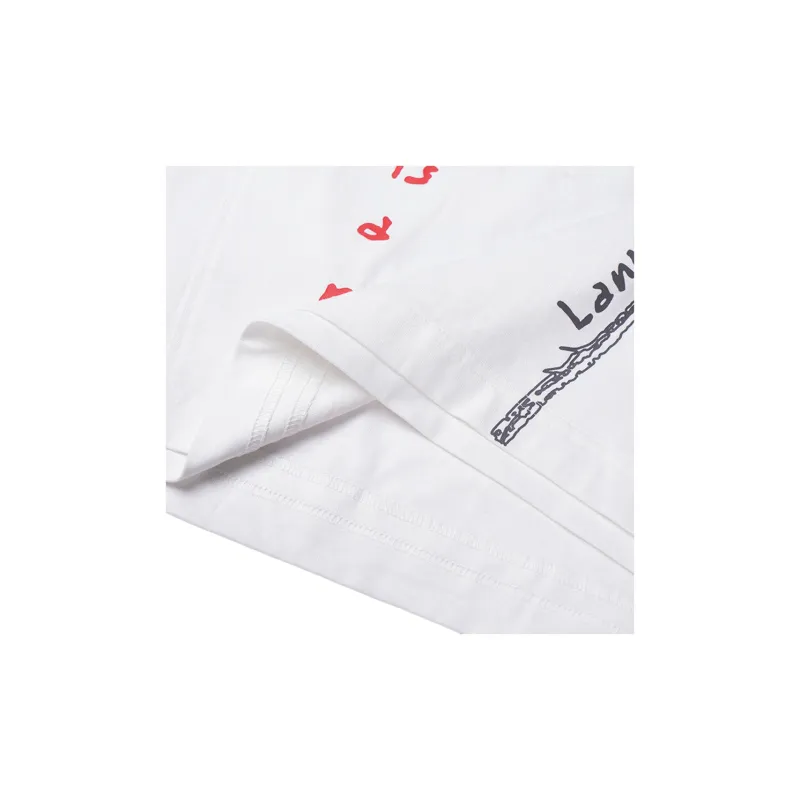 Lanvin T Shirts Unisex White-5