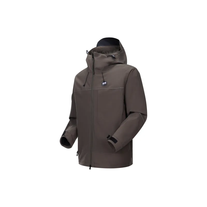 Panda Carefree Play Series Warm Breathable Water Resistant Rainproof Windproof Windbreaker Jacket Unisex-14