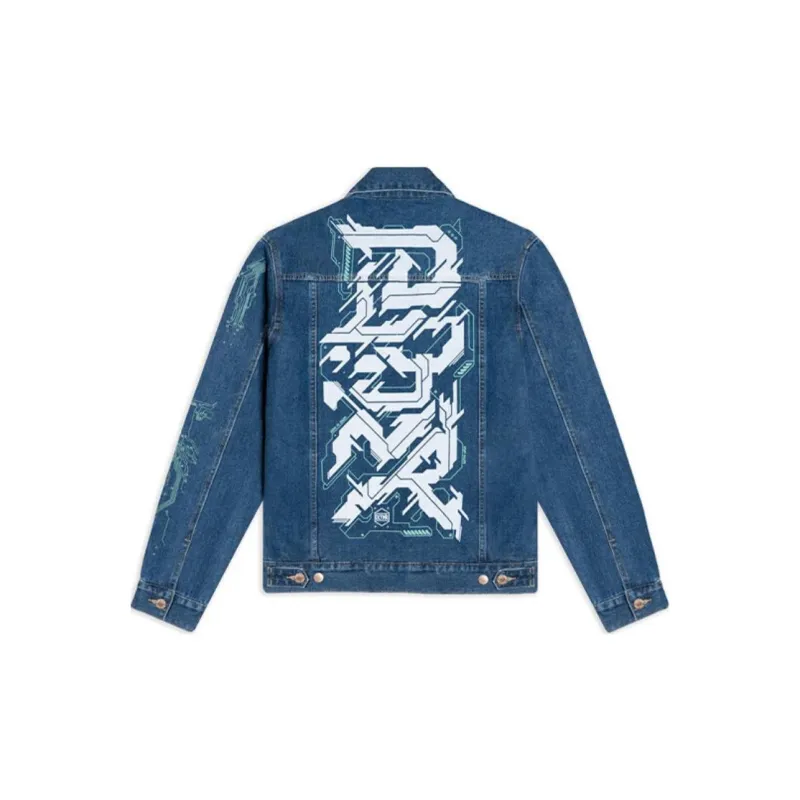 Dolly Noire Denim Jacket Men's Blue-1