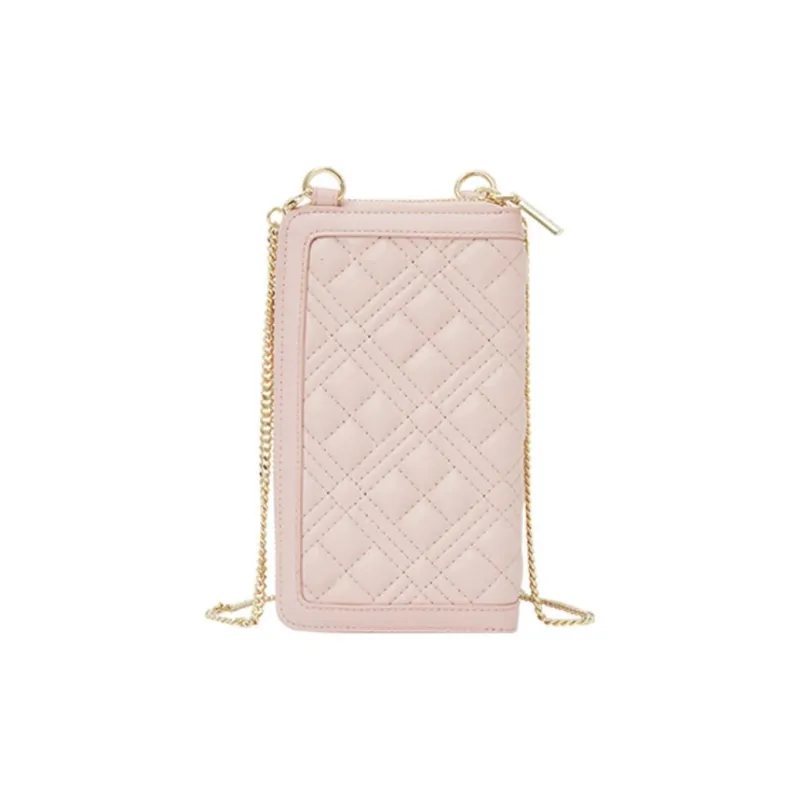 LOVE MOSCHINO Synthetic Leather Wallet Women's Ivory Yellow-2