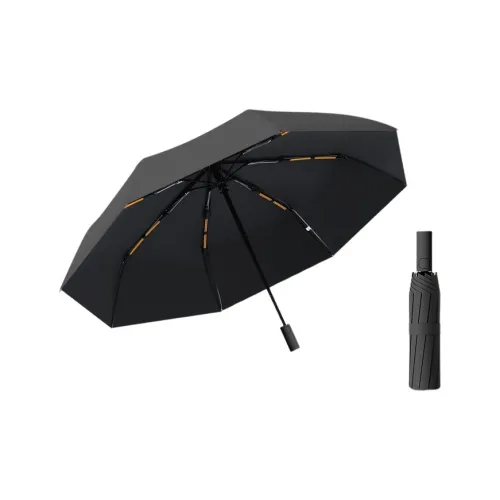 Blue Waterfront Umbrellas Sunny And Rainy Dual-Use Windproof Sun Umbrella Plus Size Foldable