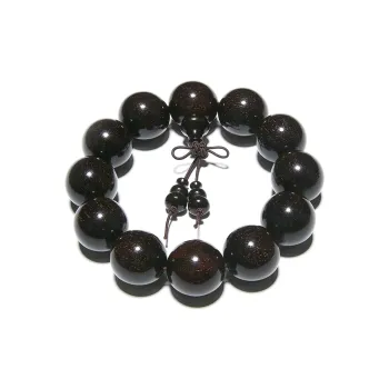 Crabs Bloodwood Crafted Golden Star Wooden Bracelet Unisex