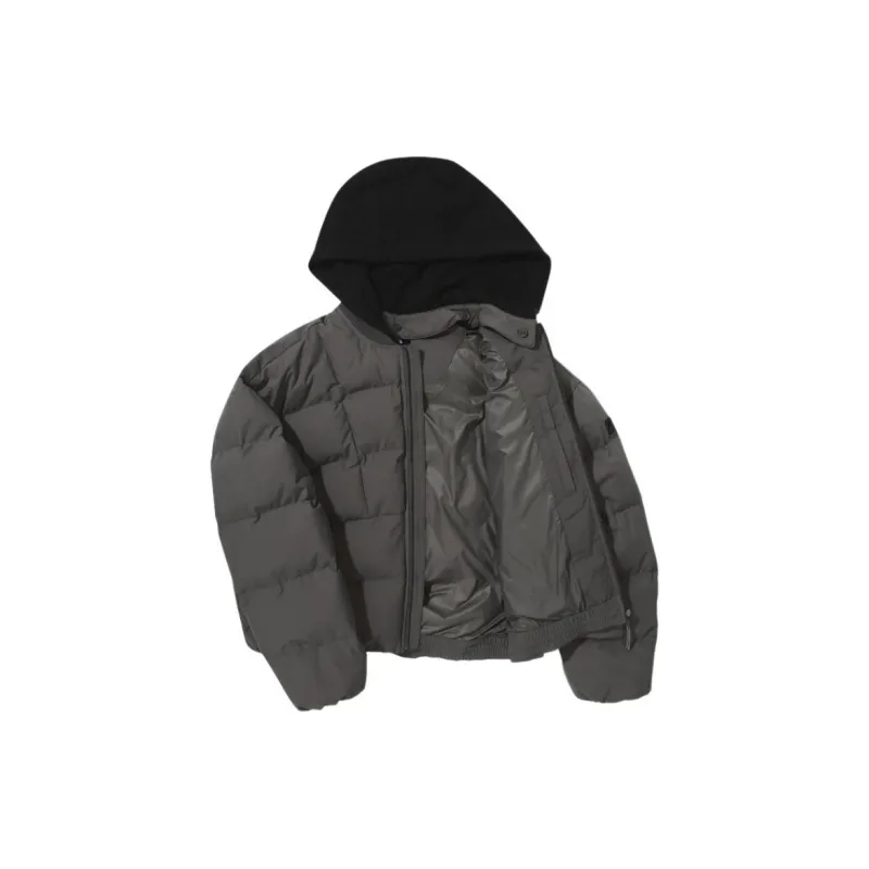 FILA Puffer Jacket Women's Black Coffee-2