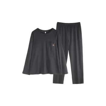 Xuan Liang Pajama Set Men's Dark Gray
