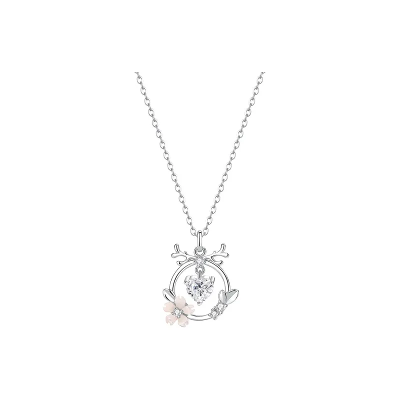 MOVER S925 Silver Necklaces Women's-0