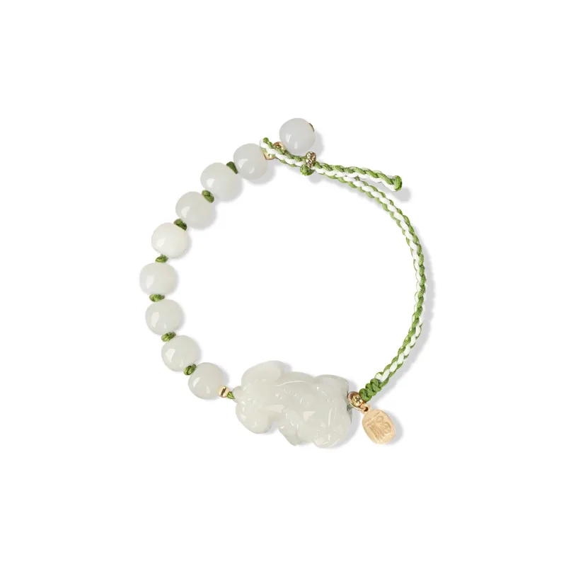 PUTUOSHANWENCHUANG Aventurine Jade Bracelets Women's-0