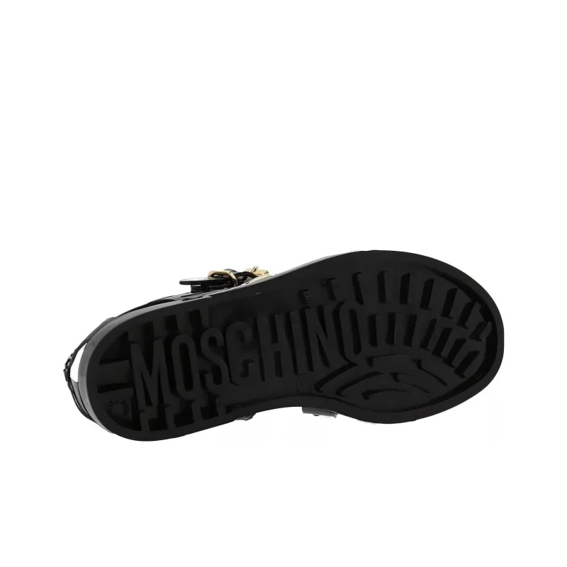 MOSCHINO Roman Sandals Women's Black-3