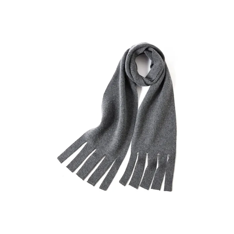 CARDANRO Cashmere Knit Scarves Unisex-2
