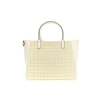 Valentino GARAVANI Lambskin Tote Bag Shopping Bag Handbag Women's White