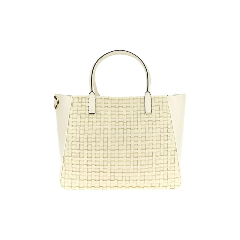 Valentino GARAVANI Lambskin Tote Bag Shopping Bag Handbag Women's White-0