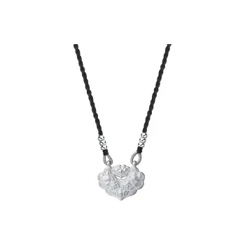 Danfu 999 Fine Silver Necklaces Women's