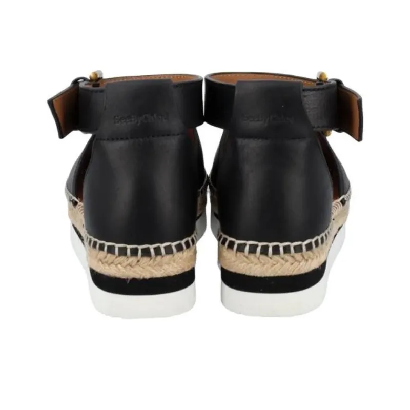 See By Chloe Casual Single Shoes Women's Black-4