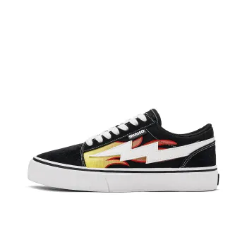 MINISO Lightning M Series Low Top Skateboard Shoes Unisex Flame Black
