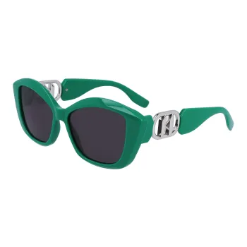 KARL LAGERFELD Plastic Square Sunglasses Women's Green
