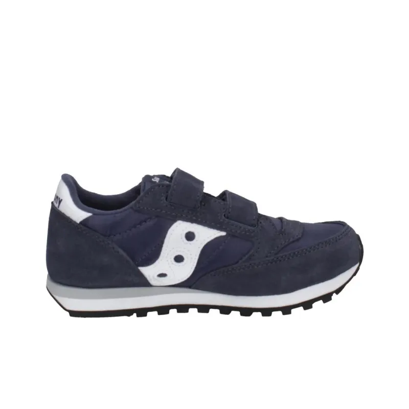 Saucony Anti Slip Wear Resistant Low Top Kids Lifestyle Shoes Blue Teenagers-1