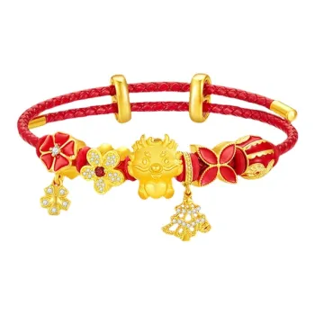 Danfu Gold Bracelet Women's