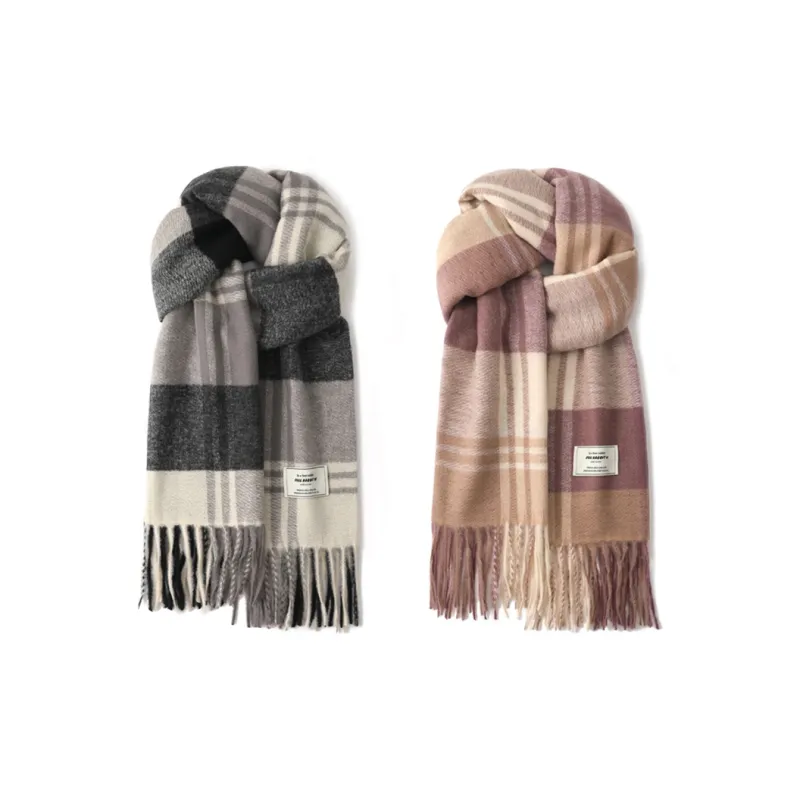 FREE RABBITⅡ Fall And Winter British Versatile Warm Cold Resistant Shawl Scarf Unisex-13