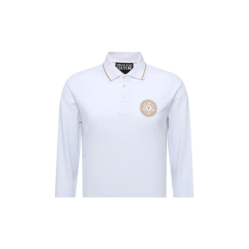 VERSACE JEANS COUTURE Polo Shirt Men's White-4
