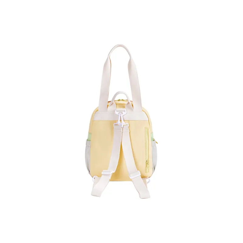 Miffy Fabric Handbag, Backpack Medium Size Women's Yellow Blue Pink-2