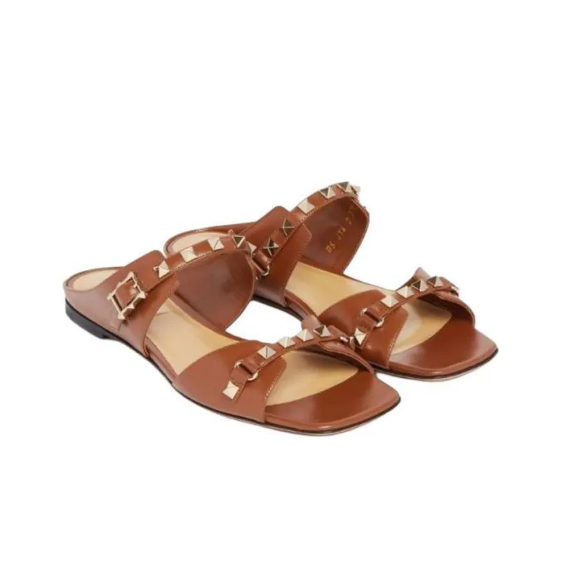 Valentino Garavani Rockstud Open Toe Sandals Women's-2