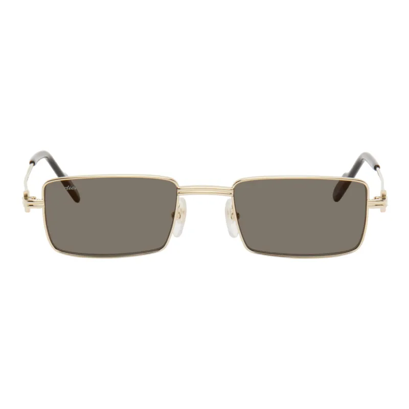 Cartier Rectangle frame Sunglasses-0