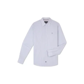Tommy Hilfiger Shirt Men's Blue White Stripes