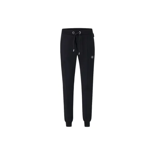 PHILIPP PLEIN Knitted Sweatpants Men Black