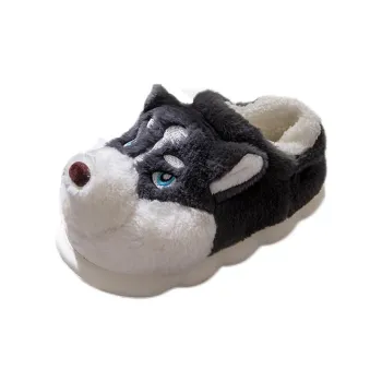 Flamingo Daxu Slippers Warm Cotton Slipper Fall And Winter Indoor Home Platform Padded Footbed