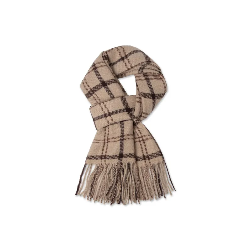 BAIJUAN Knit Scarves Unisex-4